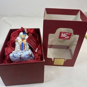 NEW Lenox Yuletide Treasure 2001 Our New House Glass Ornament